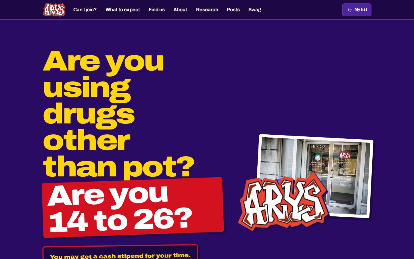 ARYS, desktop view 1