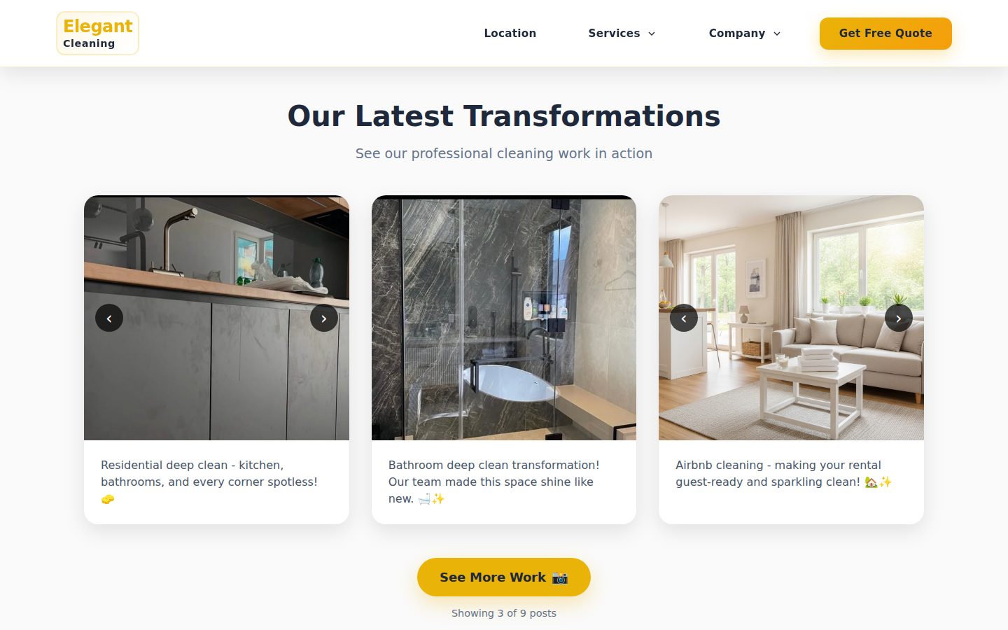 Elegant Exterior Cleaning, desktop view 3